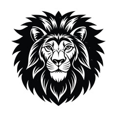 Obraz premium vector silhouette flower with white background.