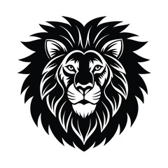 Obraz premium vector silhouette flower with white background.