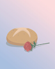 International Women's Day: Bread and Roses Illustration
