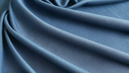 Fototapeta premium Close-Up Soft Light Blue Textured Fabric