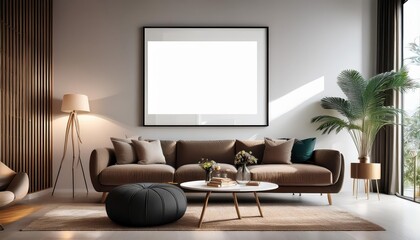 Striking Set of Three Vertical Black Frames Elevating a Bold Urban Backdrop, Contrasting the Purity of White and Black, Highlighting Textured Architecture Against a Neutral Background.