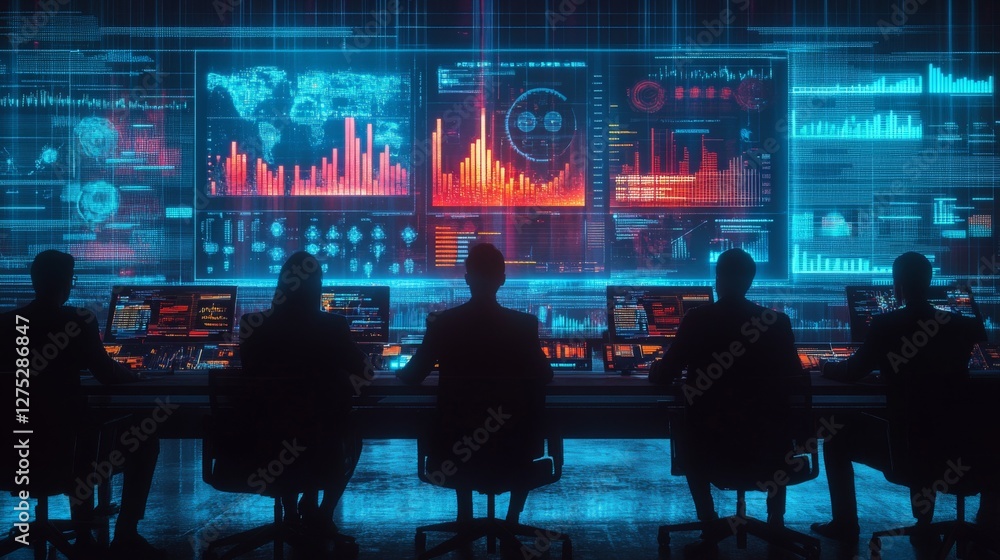 Poster advanced data visualization in cybersecurity