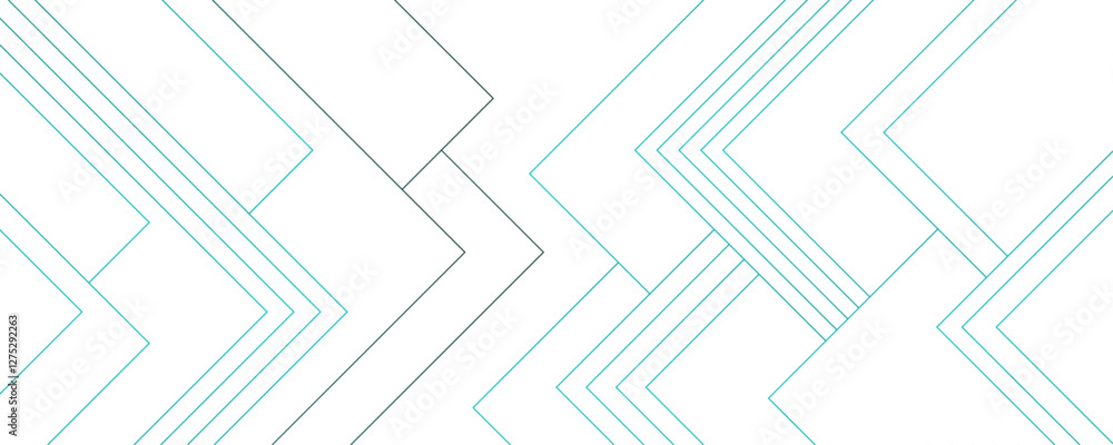 Poster blue cyan minimal lines abstract futuristic tech background. blue geometric lines tech design. blue 