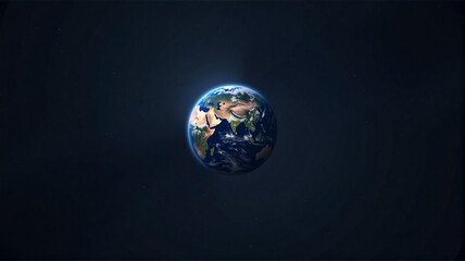 Fototapeta premium planet earth in space
