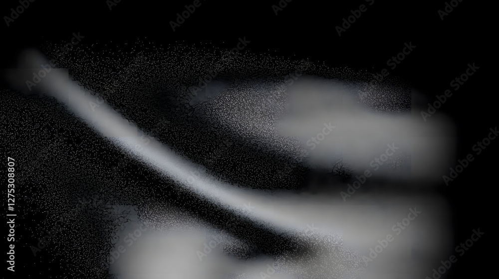 Poster Sophisticated and minimalist monochrome gradient background with a fine grainy noise texture offering a clean and modern look suitable for digital designs professional presentations
