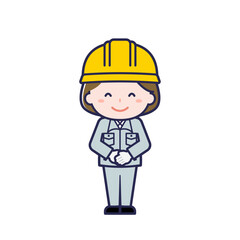 工事作業員／女性 01