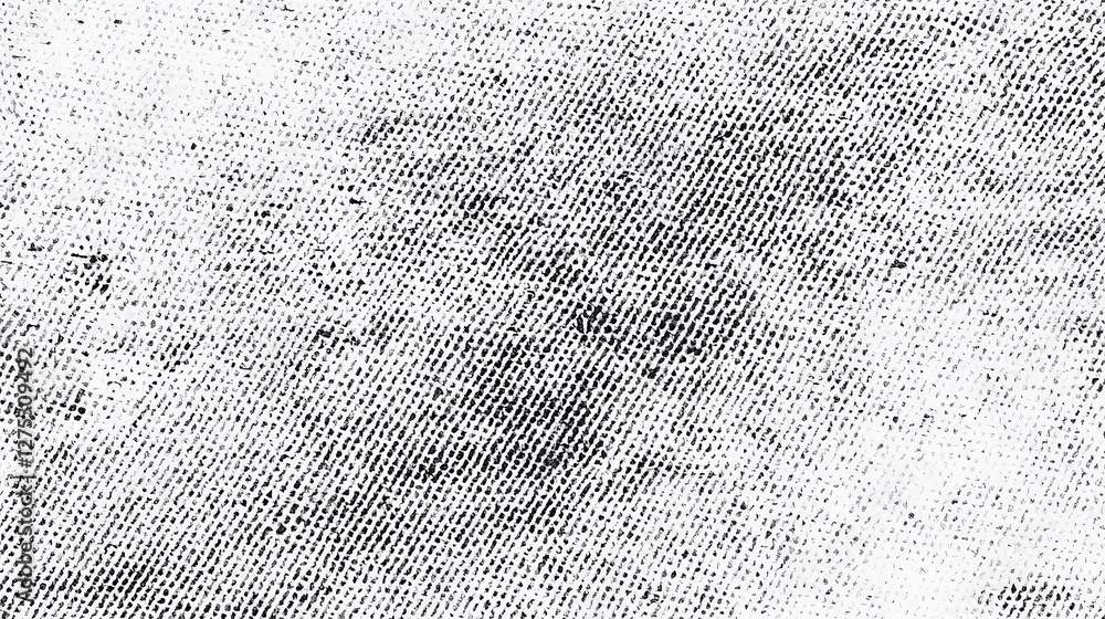 Poster retro style grunge halftone scanned paper background with a faded gradient effect and fine sand nois
