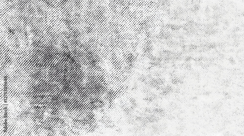 Leinwandbilder scanned paper with a halftone faded gradient texture featuring a grunge halftone grit background and