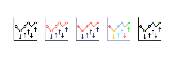 Volatility Multistyle Icon Set