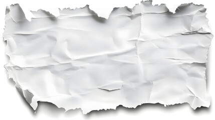 Fototapeta premium Minimalist Torn White Paper Strips on Dark Background Stylish and Composition Suitable for Creative Projects Designs and Advertisements