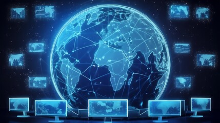 Global Network of Computers