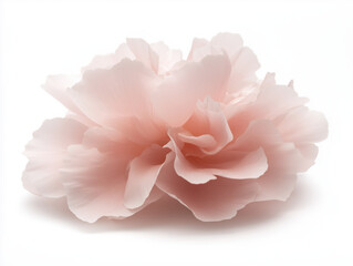 Elegant Soft Pink Peony Petals: Captivating Blush Hues and Velvety Texture for Romantic Floral Arrangements