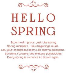 벚꽃, 봄 이미지