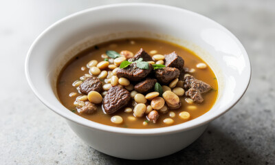 Hearty Beef Barley Soup Comfort Food