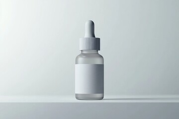 Modern Glass Dropper Bottle Mockup