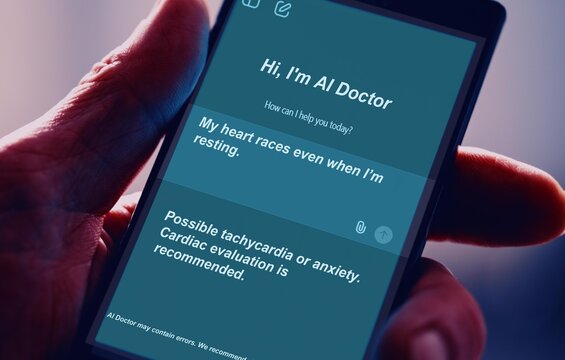 Artificial Intelligence-Based Healthcare Mobile App My heart races even when I&rsquo;m resting.