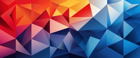 abstract triangle background