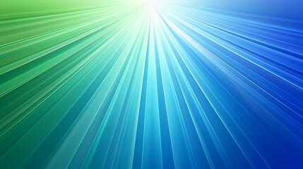 abstract green background with rays
