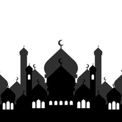 Islamic Mosque Silhouette