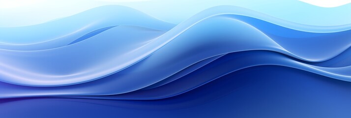 Fototapeta premium geometric background wave blue