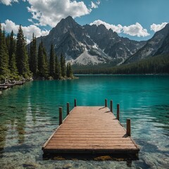 Obraz premium lake louise banff national park