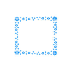 flower frame decoration