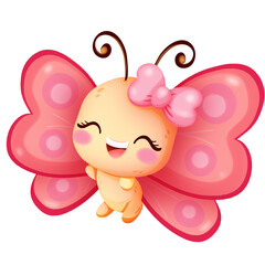 Smile butterfly