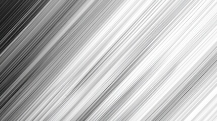 Fototapeta premium Abstract grayscale diagonal lines background.