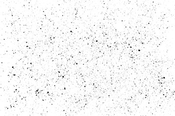 Water drops on transparent background. Rain drop texture. Ink splatter. PNG format.
