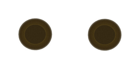Different type of eyes in an animated style