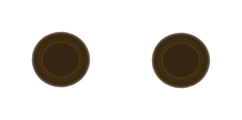 Different type of eyes in an animated style