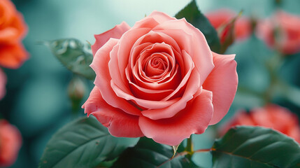 Beautiful Pink Roses Arrangement for Romantic Themes