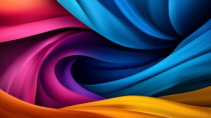 Vibrant pink, blue, and yellow fluid gradient with organic flowing shapes. Ultra-sharp, hyper-realistic mobile wallpaper, perfect for a stylish phone background. Cinematic lighting, 4K quality