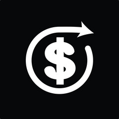 Vector Design dollar Icon Style