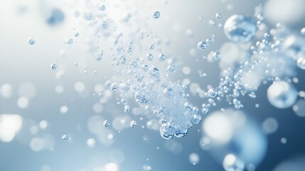 水飛沫・ボールの背景