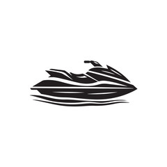 vector illustration of a boat