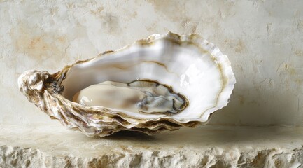 Oyster harvesting process coastal shoreline still life natural environment close-up marine sustainability