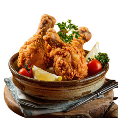 Fried chicken leg flying free download