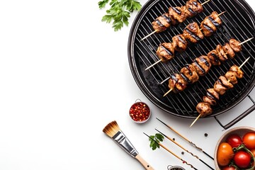 Complete Barbecue Grill Set with Accessories