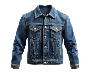 Blue denim jeans jacket