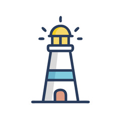 lighthouse icon design