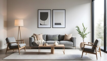 Modern Minimalist Living Room Interior Design
