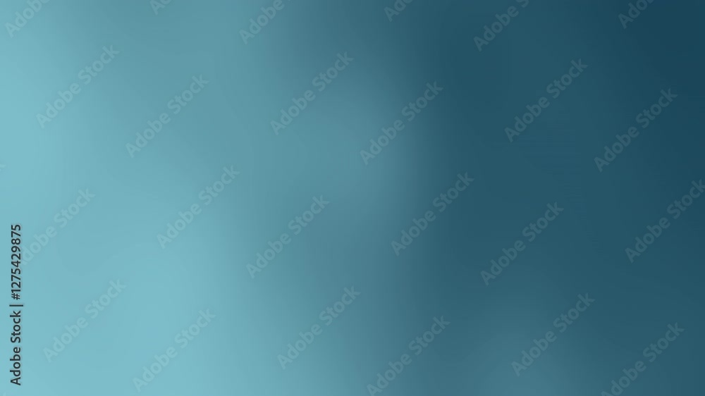 Poster a smooth gradient of deep teal to light blue, creating a calming and serene background, ideal for di