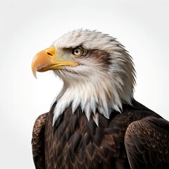 Obraz premium Majestic Bald Eagle Profile