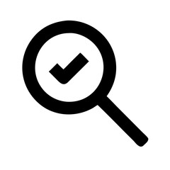 magnifying glass icon design
