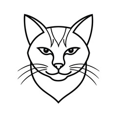 Obraz premium vector illustration of a cat