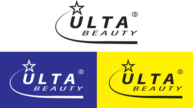Ulta Beauty Logo design template