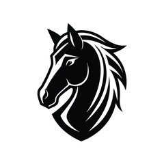 horse head silhouette