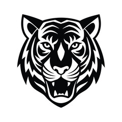 tiger head vector
