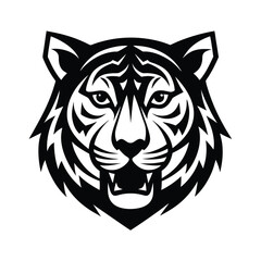 tiger head vector